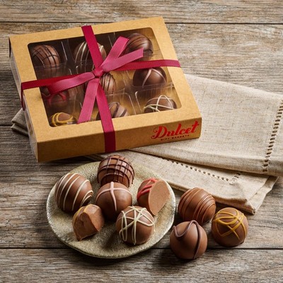 Chocolate Candy Variety Pack ! Luxurious Milk Chocolate Truffles - Truffle Gi...
