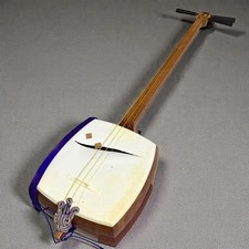 Chuzao Shamisen Japanese Traditional Musical Instrument Junk