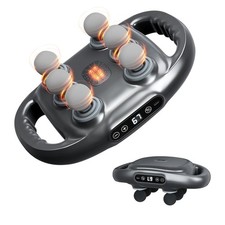 Handheld Massage Gun 6-Head Deep Tissue Percussion USB Rechargeable