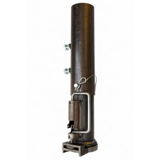 Bulldog 25000 Lb Round Gooseneck Coupler 4.5 Od Outer Tube 2-516 Ball 8 Adj Bulldog 25000 Lb Round Gooseneck Coupler 4.5 Od Outer Tube 2-516 Ball 8 Adj