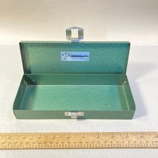 Vintage S-k Socket Storage Box Metal 8 34 X 3 34 X 1516 Usa Vintage S-k Socket Storage Box Metal 8 34 X 3 34 X 1516 Usa