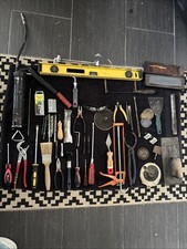 Job Lot Tool Box Full Of Tools USED HAND TOOLS Etc Bundle Mixed Some Vintage