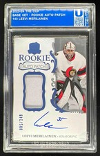 2023-24 The Cup #140 Leevi Merilainen Rookie Patch Auto Autograph Auto /249