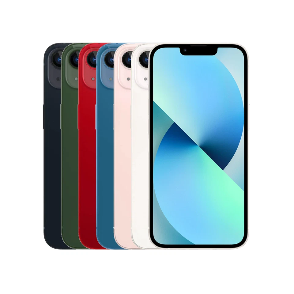 NUOVO Apple iPhone 13 - 128GB -Blu Bianco Rosso Rosa(Sbloccato) ✔️Originale - Immagine 4 di 4