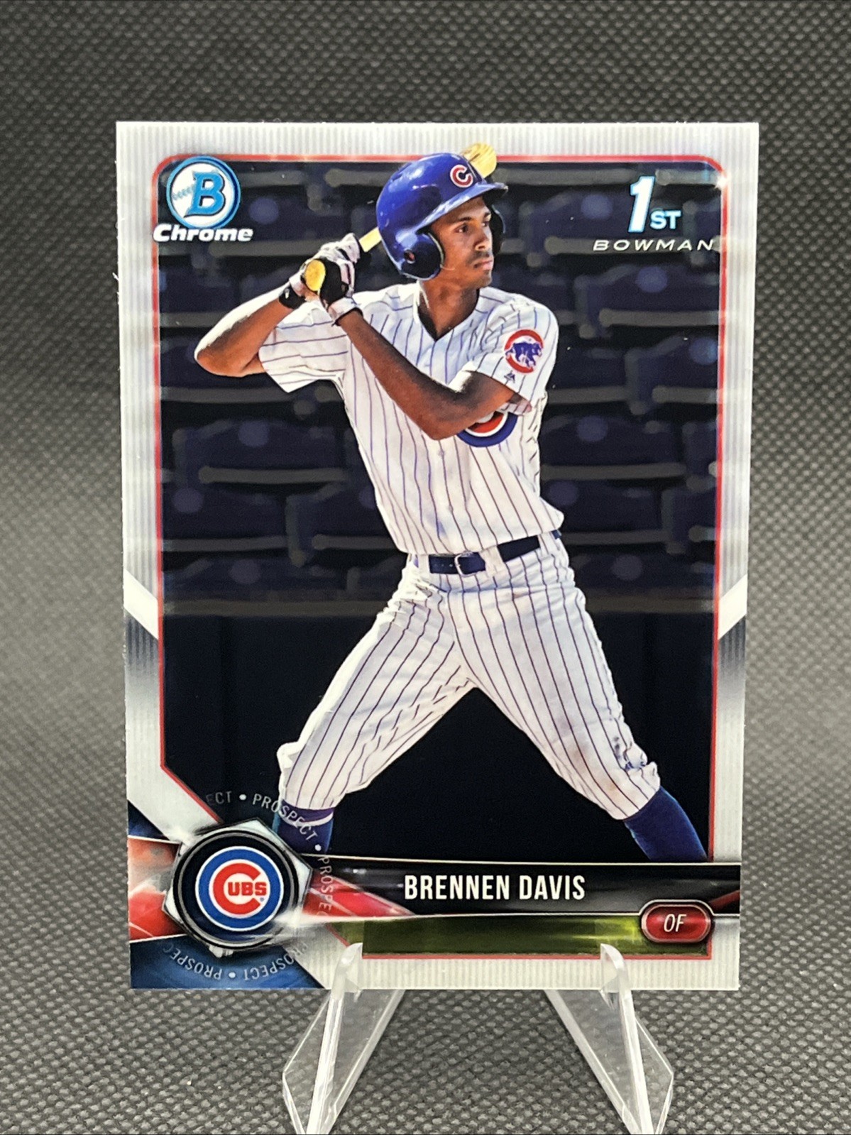 2018 Bowman Draft #BDC-47 Brennen Davis Chrome