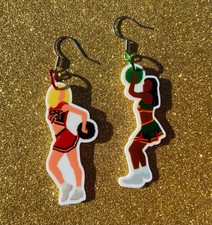 Bring It On Kirsten Dunst cheerleader movie fun novelty earrings