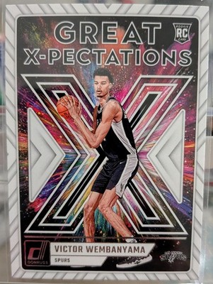 2023-24 Panini Donruss Great X-Pectations Victor Wembanyama #10 (RC) Spurs