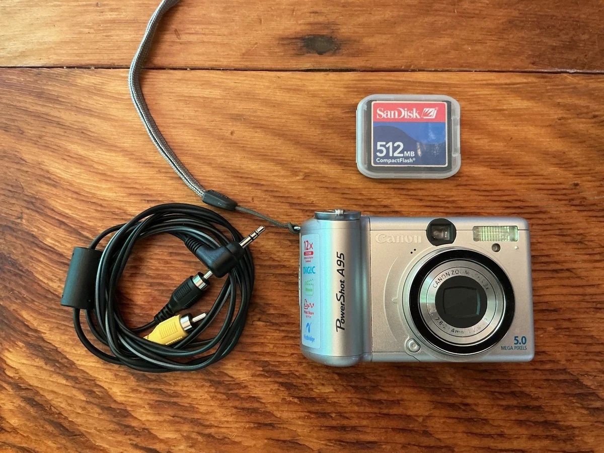 Canon PowerShot A95 Digital Cameras for Sale - Shop New & Used