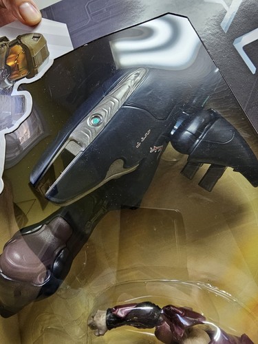 HALO Ghost Vehicle & Elite Officer Set Fully Articulated Figure w/ Stand Mattel - Picture 9 of 18