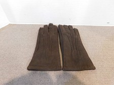 Women's Brown Suede Gloves Size Medium