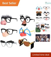 Halloween Glasses 6 Pairs Disguise Novelty Party Favors Kids Adults