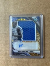 2024-25 Bowman Best University Khaman Maluach Gold RPA Rookie Patch Auto /50 SP