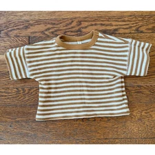 Quincy Mae Striped Top Size 3-6 Months