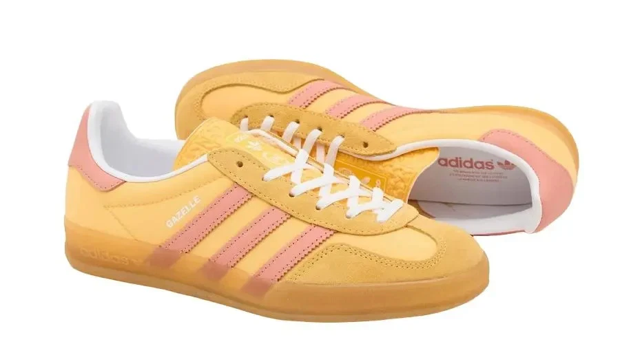ADIDAS ORIGINALS GAZELLE INDOOR W SEMI SPARK CLAY IE2959 - SIZE UK 6 - BNWT - Image 4 of 4