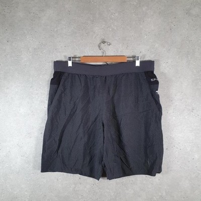 Vintage Spyder Active Sportswear Shorts Herren XL schwarz BA8082