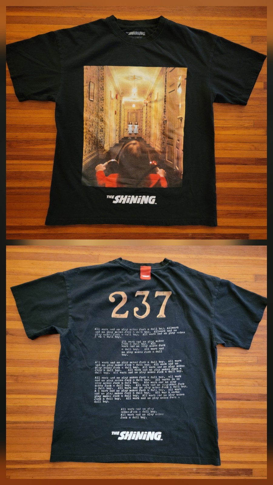 The Shining Movie T Shirt M MEDIUM Pull & Bear VTG Style Horror Film Graphic Tee