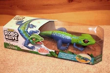Zuru Robo Alive BLUE LIZARD Robotic Pets Animated STEM Boy Girl Fun Gift Lurking