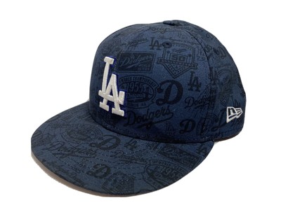 blue la fitted hat