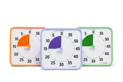 Time Timer  Medium Learning Center Classroom Set - Sekundärfarben
