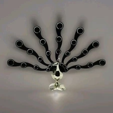 Perfect Solutions Peacock Photo Holder Holds 28 Photos Business Cards Notes