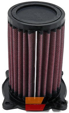 Filtro Aria K&N SU-5589 Per Suzuki GS500/F 1989-09 E Marauder 1997-2004 - Lavabile, Riutilizzabile