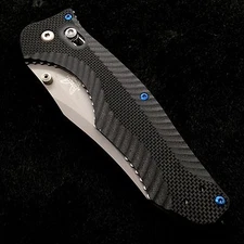 (No Knife) Benchmade 810 Contego ~ Scale & Clip Screw Set Titanium blue 6 Screws