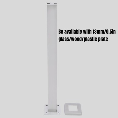 Glass Railing Post,Mid Post 65cm 304 Stainless Steel Balustrade for Balcony Deck