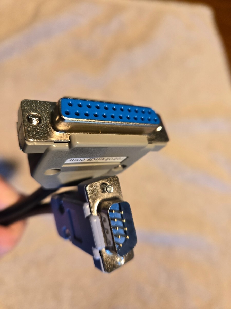 AMIGA DB23 RGB Female to DB9 Male 1084 MONITOR CABLE 5 ft. - NEW