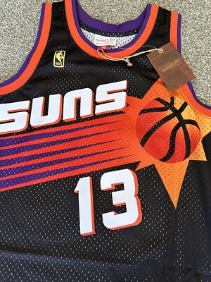 DJ店長　Phoenix Suns Nash Mitchell&ness Men's Mitchell & Ness Steve Nash Black Phoenix Suns 1996/97 Big