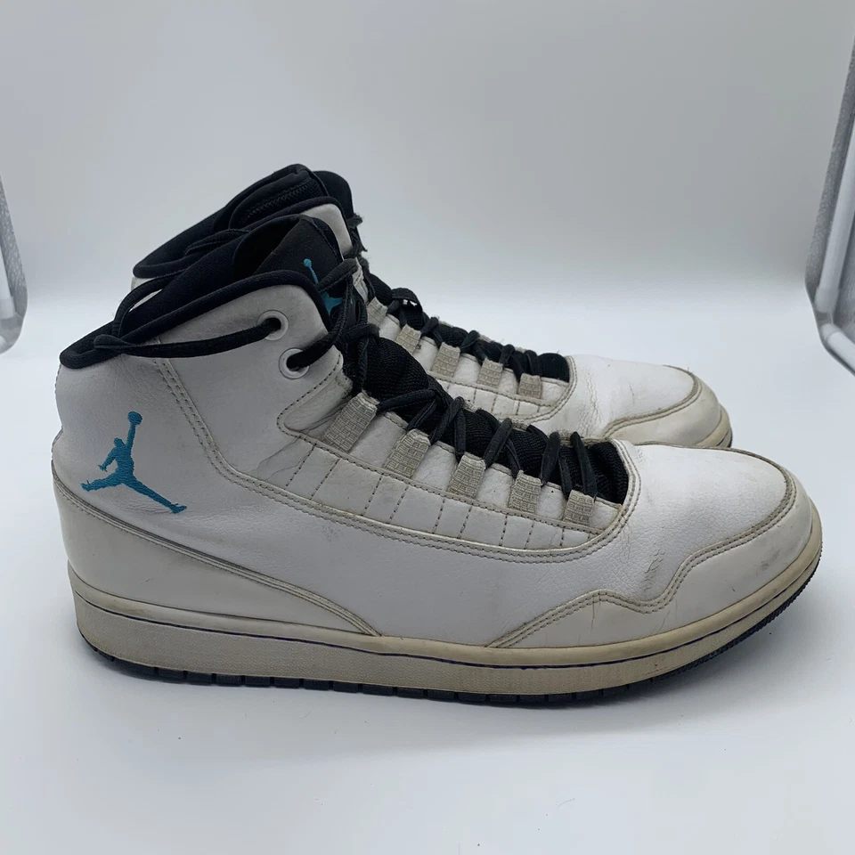 Zapatos para hombre Nike Air Jordan Executive blancos/azules Lagoon talla 12 - 820240-116 Foto 4 de 4