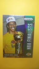 2019-20 Panini Prizm NBA Finalists GREEN PRIZM Kareem Abdul-Jabbar #4 Lakers L.A