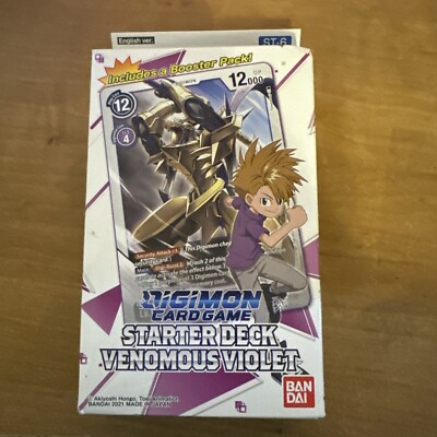 Digimon Starter Deck 06: Venomous Violet (ST-6)
