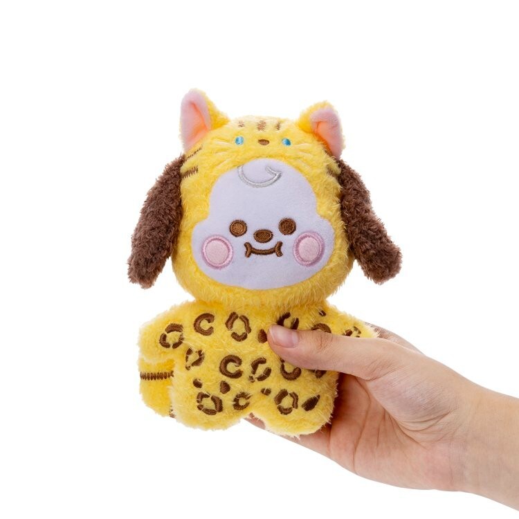 BT21 CHIMMY SET of 2 Baby Cat Plush S & Mascot Key Chain LINE