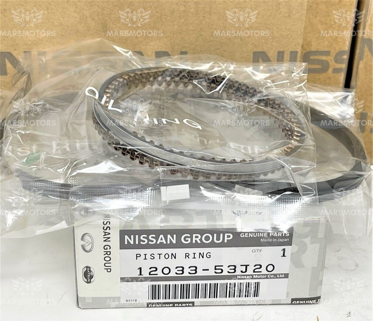 Piston Ring Set S13 240sx OEM Sr20det Genuine Nissan 4 Rings