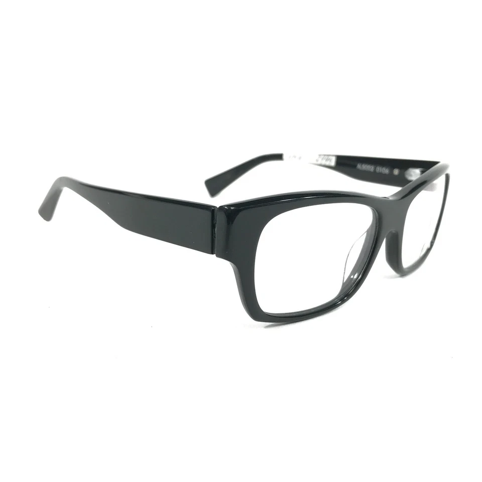 Marcos de gafas Alain Mikli AL5002 0106 negro brillante cuadrado borde grueso 54-17-135 Foto 2 de 4