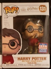 FUNKO POP! Harry Potter flying on broom  #131 SDCC SUMMER 2021 EXCLUSIVE 