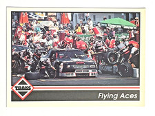 HALL OF FAMER DALE EARNHARDT SR 1992 Traks FLYING ACES NASCAR Racing Card #60