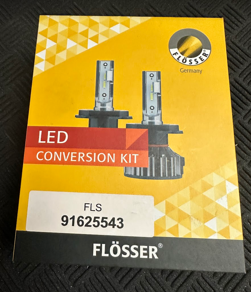 Flosser Headlight Led Conversion Kit - 2 Bulbs - 91625543 - 12 -24