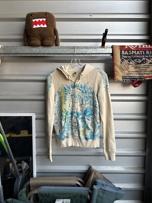 【まとめ購入】 y2k✨️ HYSTERIC GLAMOUR Ed Hardy Ed Hardy Tiger Flame Y2K Full-Zip Fleece Hoodie – DTLR