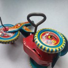Circa 1950’s Tin Wind-up Tricycle with Bell Marked Japan as is — photo 7