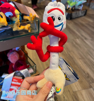 Authentic Disneyland Toy Story Forky Shoulder Pal Plush Magnetic