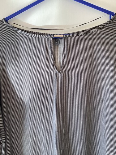 ESPRIT STRIPED TOP SIZE 16 WORN TWICE - Picture 2 of 17