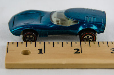 Near Mint Vintage Hot Wheels 1969 Redline Torero Spectraflame Aqua
