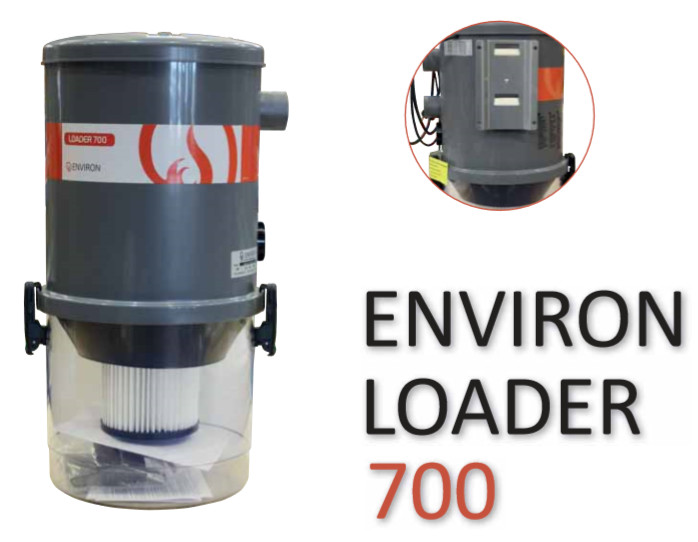 Environ Loader700 pellet suction system suction turbine pellet loader