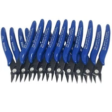 Flush Wire Cutters 10PACK Flush Cut Pliers Side Cutters Diagonal Side Cutting...