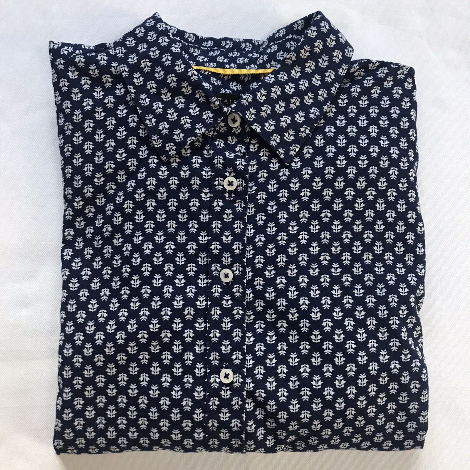 Talbots Cotton Lightweight Buttoned Down Shirt S … - image 8
