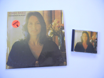 JOAN BAEZ Diamonds And Rust LP 1975 A&M Records SP 4527 w/SHRINK + CD!