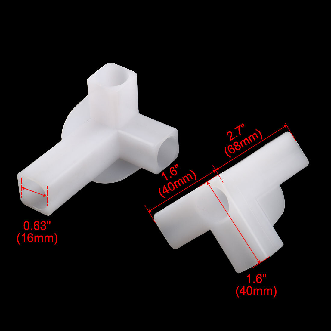 Shoe Rack Connector Parts, 16mm Inner Diameter for Repair Wardrobe 3 ...