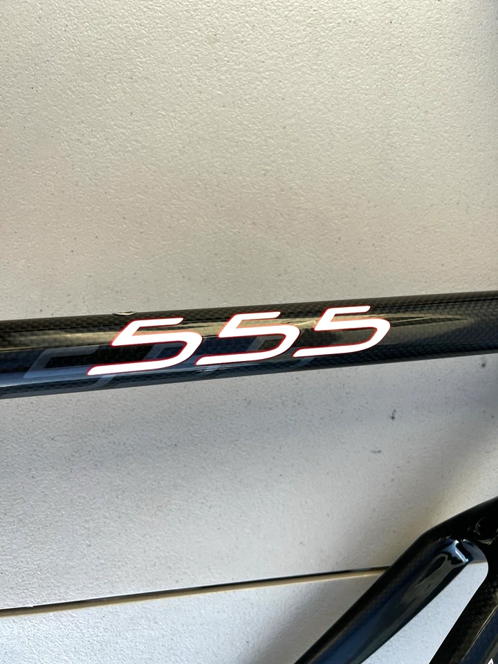Cuadro de bicicleta de carretera de carbono Look 555 tamaño 57 Foto 3 de 4