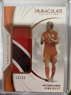2018-19 PANINI IMMACULATE LIVERPOOL Netherlands DIRK KUYT PATCH #10/20